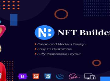 NFT Builder - шаблон HTML и SCSS