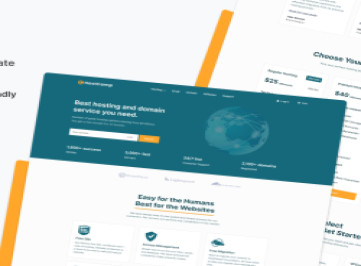 HostCamp - Шаблон веб-хостинга 