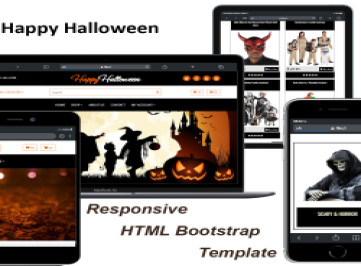 Шаблоны Хэллоуина —  HTML 