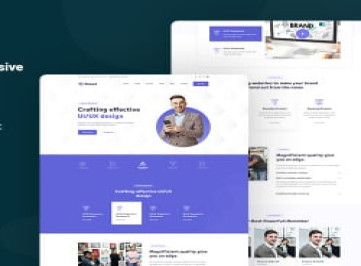 Poket —  шаблон  для брендинга агентства