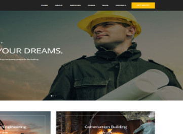 HTML-шаблон USA Construction Builder