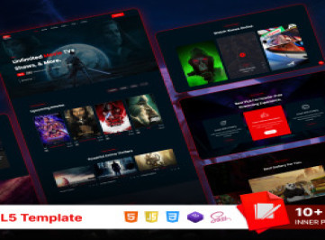 XiroStreaming - Шаблон Html5 для потокового видео