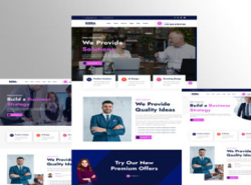Дора - HTML-шаблон корпоративного бизнеса
