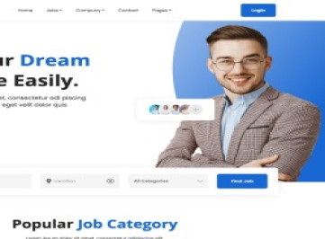 Jobio - шаблон   Job Board