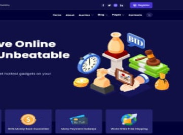 Techbid - Шаблон Next.js для ставок и аукционов