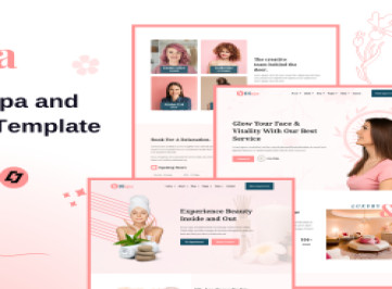 Dispa — совершенный HTML-шаблон для салонов красоты и спа: трансформируйте свой бизнес уже сегодня
