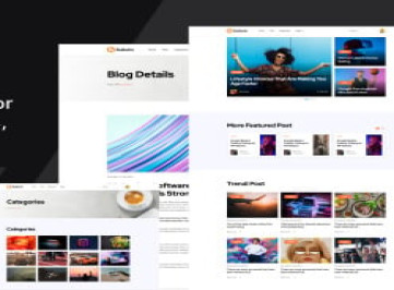 Бюллетень - HTML-шаблон блога журнала новостей