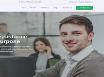 DreamHub Финансовый консалтинг Шаблон 