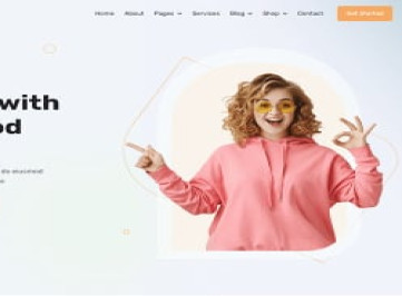 Специальный -шаблон DreamHub Nutrition Health Food