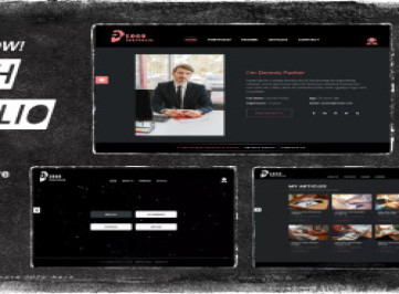 Darsh - Шаблон личного творческого портфолио