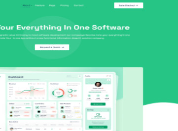 Dreamhub - Шаблон  компании-разработчика программного обеспечения