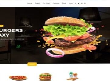Dreamhub — -шаблон ресторана быстрого питания