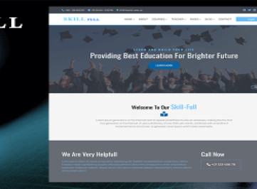 -шаблон Skill-Full Education