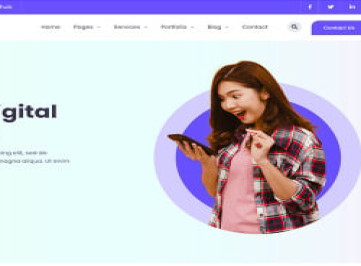 Шаблон  брендингового агентства DreamHub