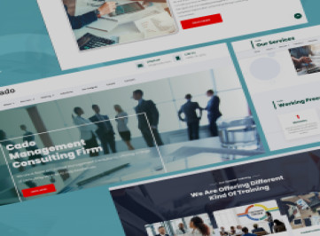 Cado - Управленческая и консалтинговая компания  Template