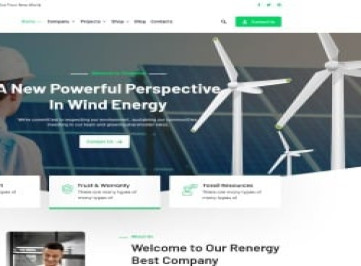 DreamHub - -шаблон солнечной компании