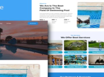 Poolset - HTML-шаблон для очистки и ремонта бассейнов