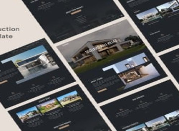 Acrino — HTML-шаблон  для архитектуры и строительства