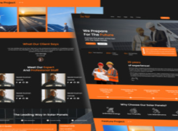 NaturalPower - -шаблон экологии и солнечной энергии