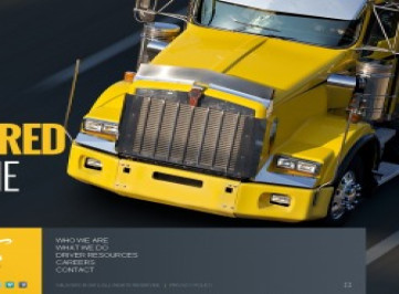 Шаблон сайта грузоперевозок 