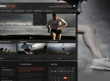 Запуск шаблона веб- 