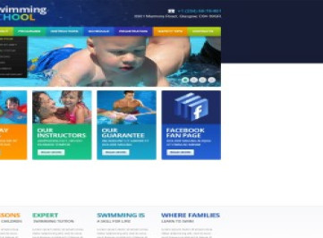 Шаблон адаптивного  по плаванию  