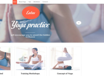  шаблон  для йоги  