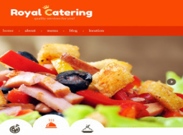  шаблон сайта общественного питания  