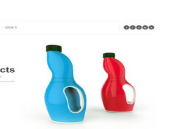 Упаковка адаптивного шаблона веб-  