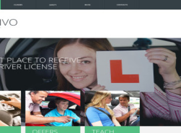  шаблон сайта Traffic School  