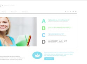 Отзывчивый шаблон  с обзорами книг  