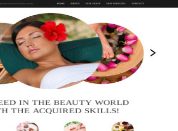 Шаблон сайта спа-аксессуаров  