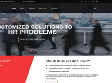 Шаблон адаптивного  по связям с общественностью  