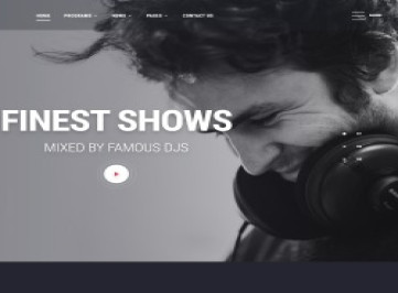 HIDE - Многостраничный креативный HTML-шаблон  онлайн-радио  