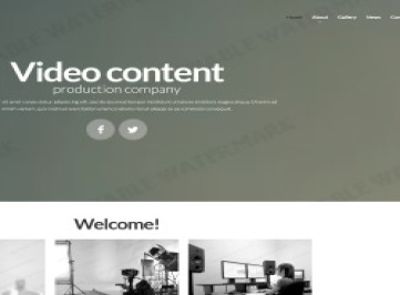 Шаблон  для видеопроизводства  