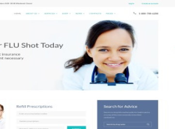 Аптека - Медицинский многостраничный  шаблон веб-  