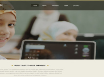 Шаблон  исламской школы  