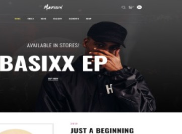 Мэдисон - Многостраничный современный HTML-шаблон музыкальной группы  