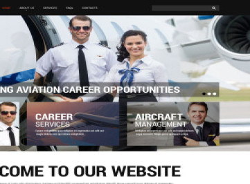  шаблон  частной авиакомпании  