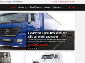  шаблон  для грузовиков  