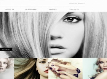 Vera Burton -  HTML Элегантный шаблон  для личных страниц  