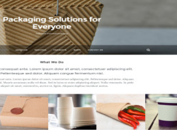 Шаблон  промышленной упаковки  