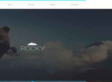 Шаблон адаптивного  для скалолазания  