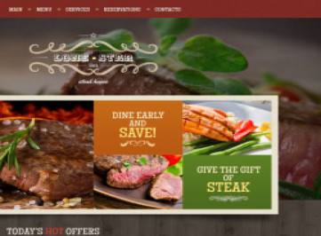 Шаблон сайта Lone Star  