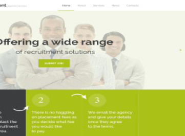 Шаблон адаптивного  по связям с общественностью  