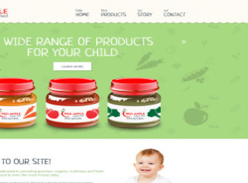 Шаблон сайта Red Apple  