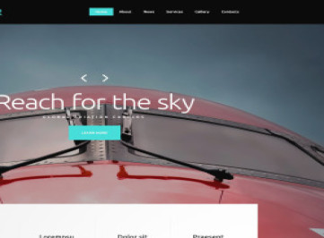 Шаблон сайта AviaStar  