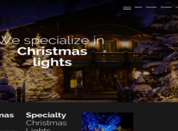 Рождественский адаптивный  