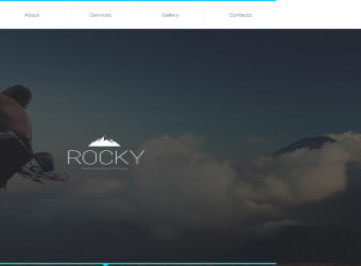 Шаблон адаптивного  для скалолазания  