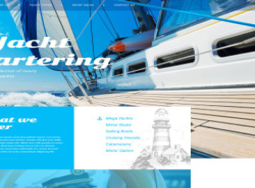  шаблон  Yachting  